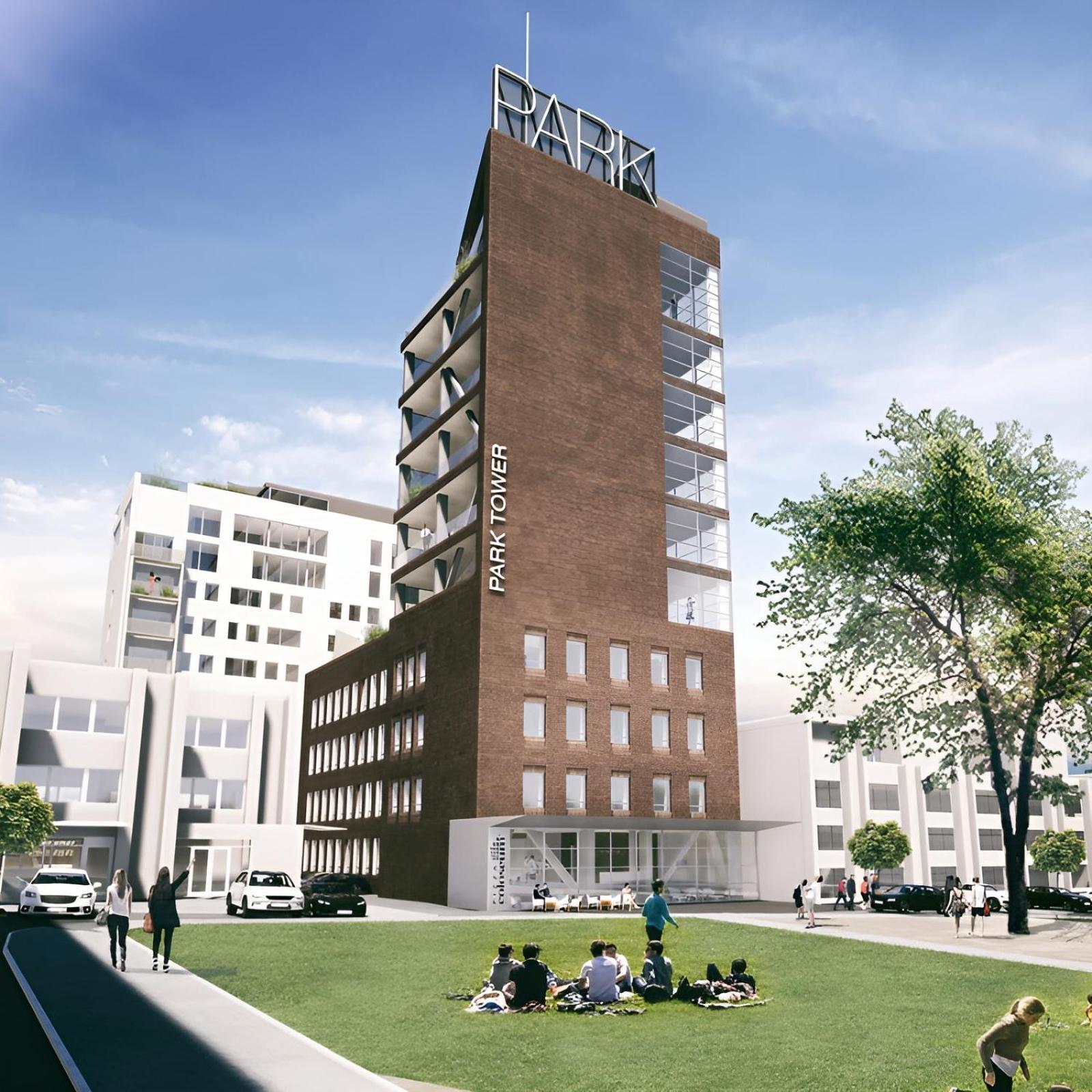 Park Tower Apartment V Centru Zlina Exteriör bild